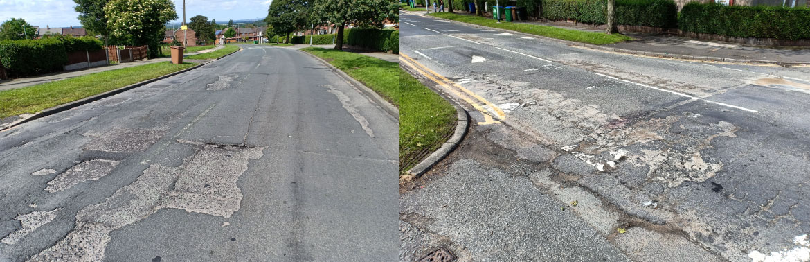Windermere Road, Middleton before development